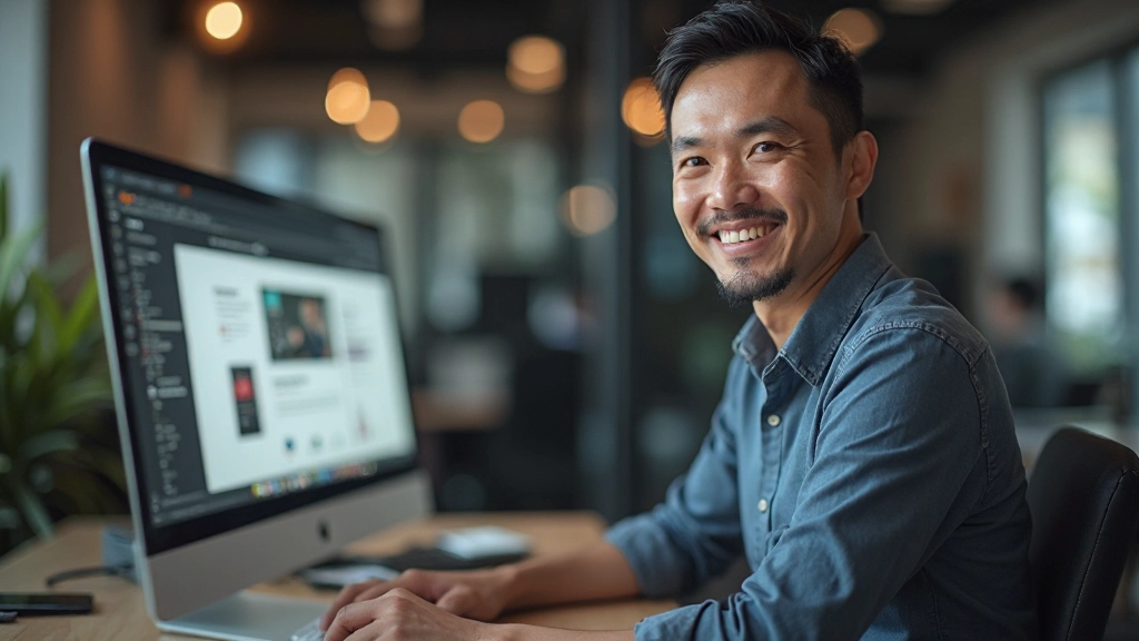 Team celebrating successful responsive website launch with testing completed on various devices