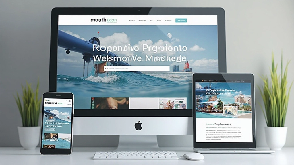 Mobile phone, tablet, and desktop screens showing the same flexible layout adapting across different device sizes